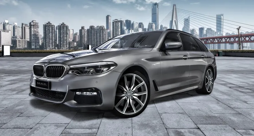 bmw5seriestouring makallianz gunmetallicmirror