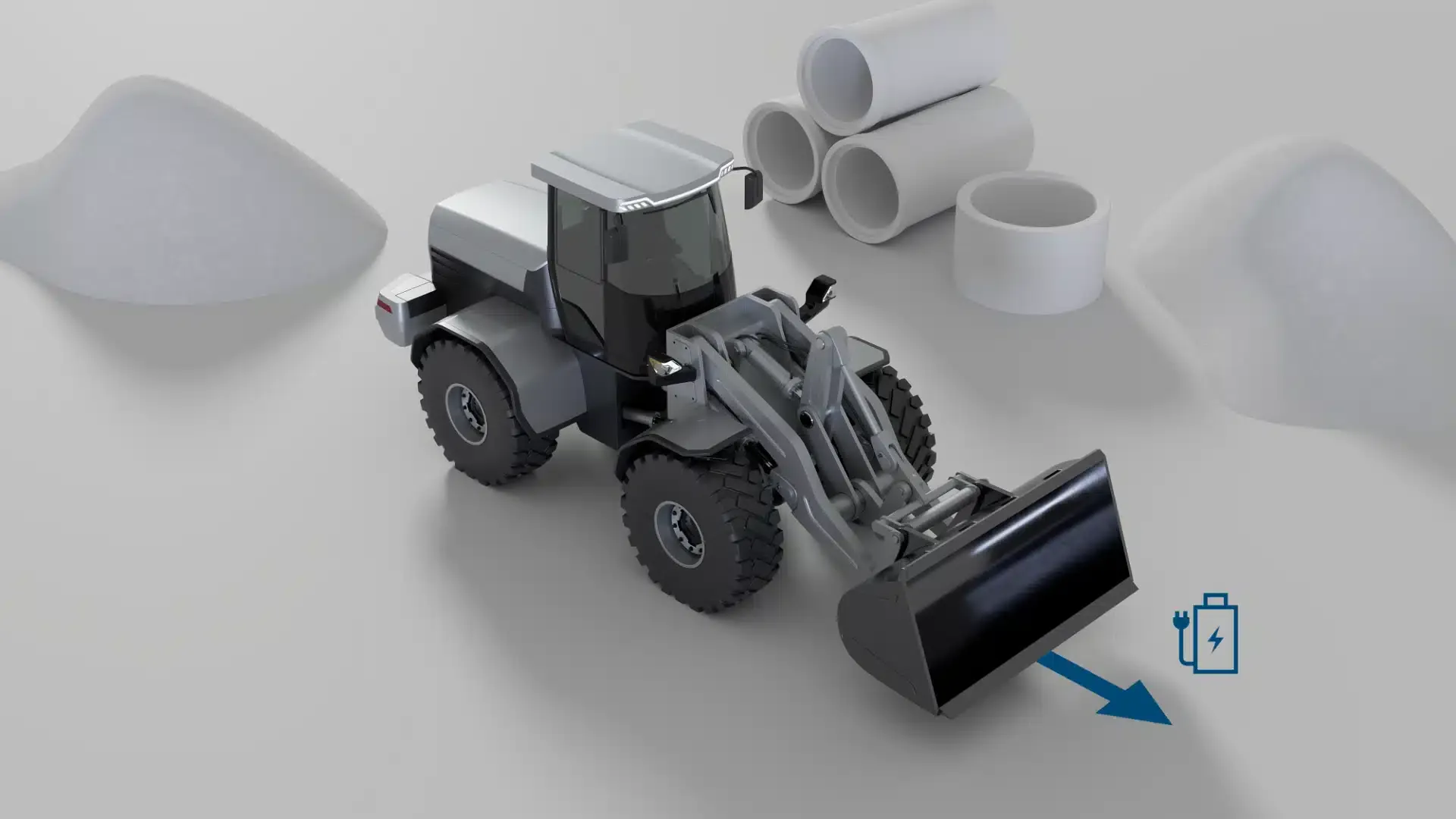 bosch engineering visuals wheel loader electrification