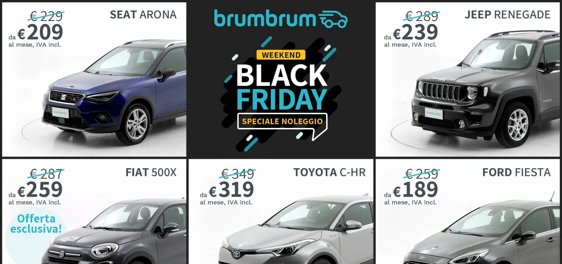brumbrum offerte auto black friday