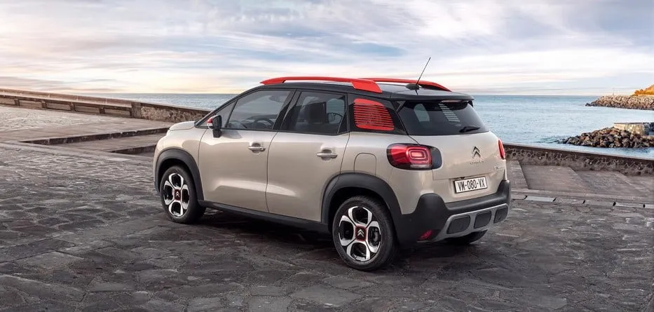 c3 aircross vista posteriore