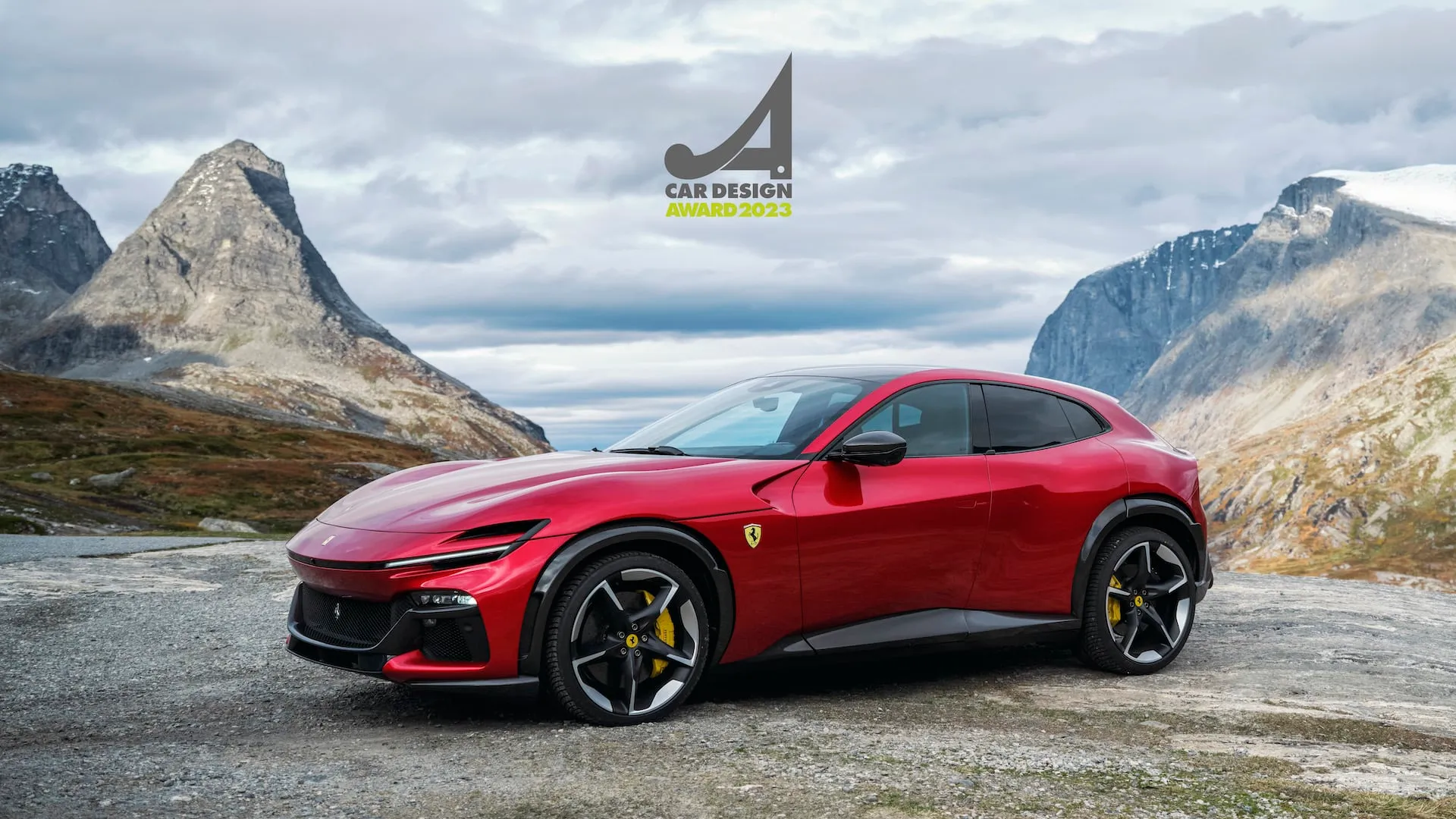 car design award 2023 ferrari purosangue