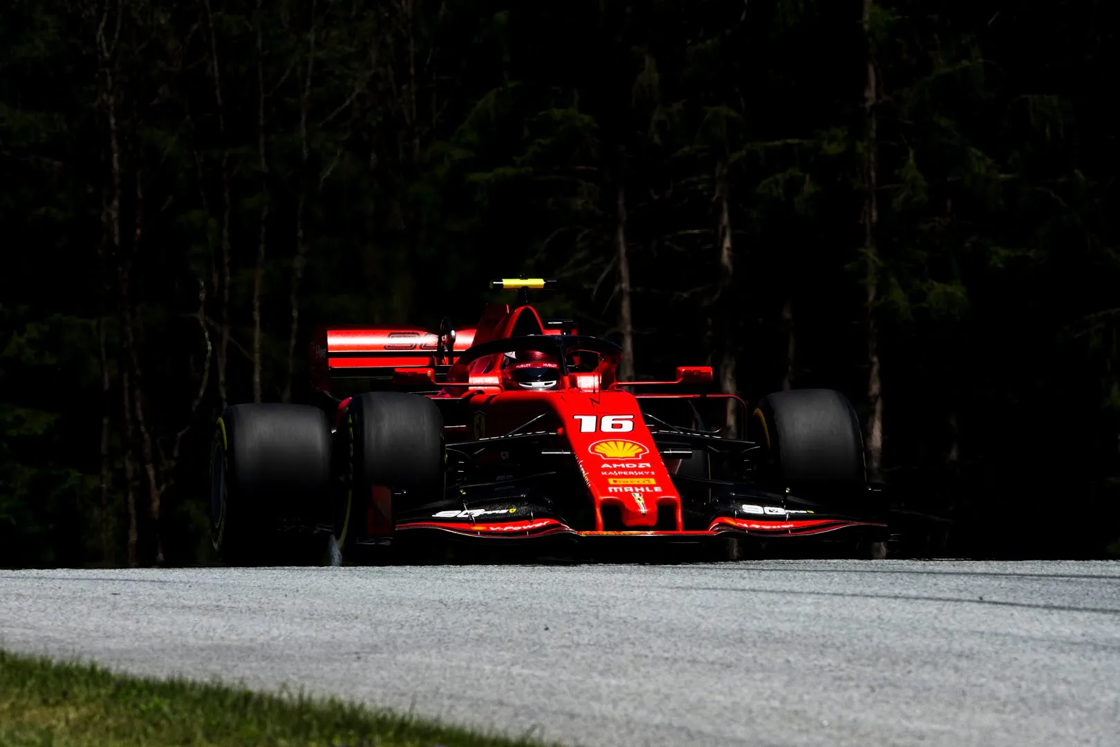 charles leclerc gp austria 2019