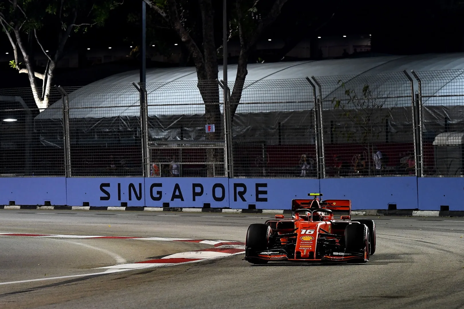 charles leclerc gp singapore 2019