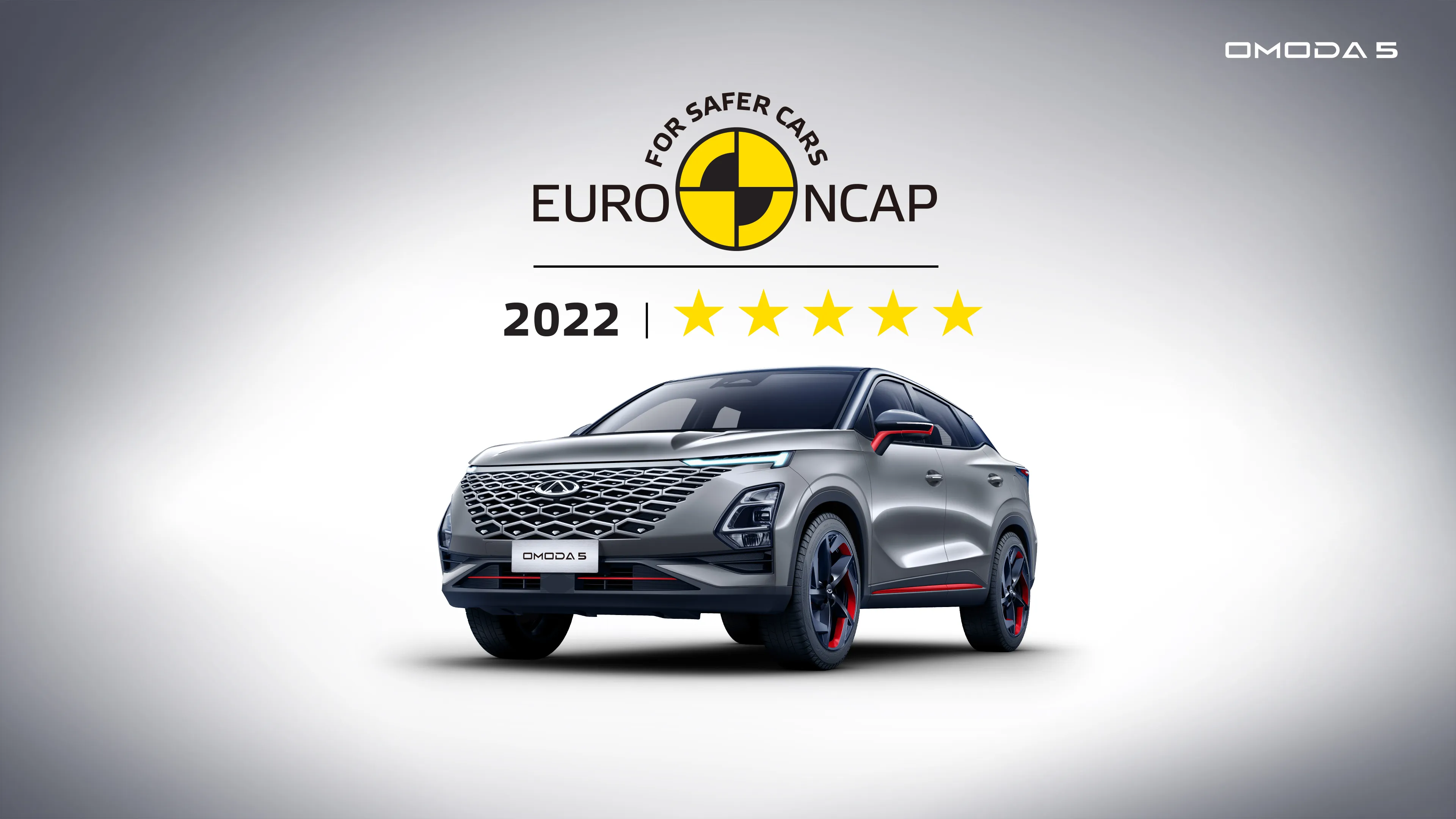 chery omoda 5 conquista le 5 stelle euro ncap