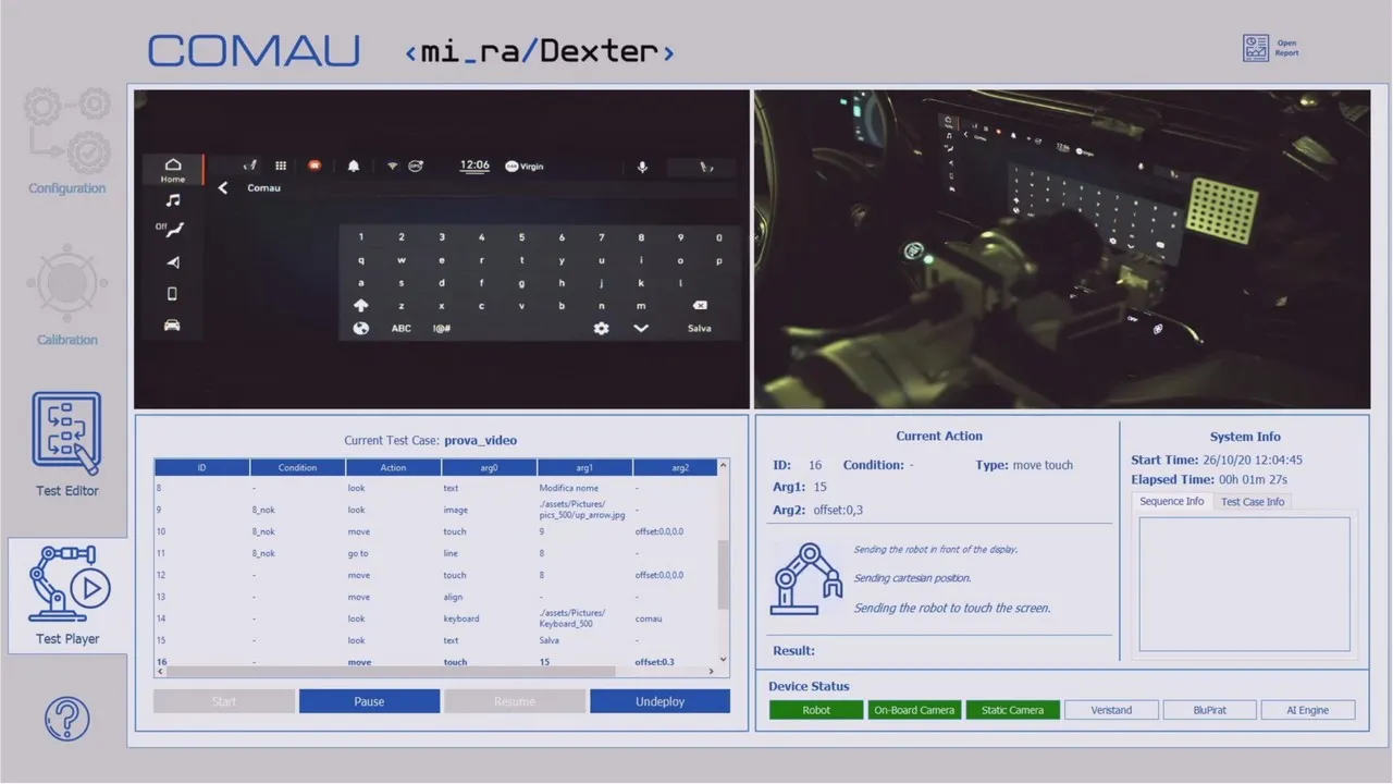 comau mira dexter software