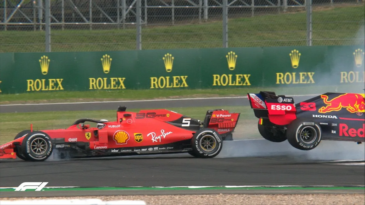 contatto vettel leclerc