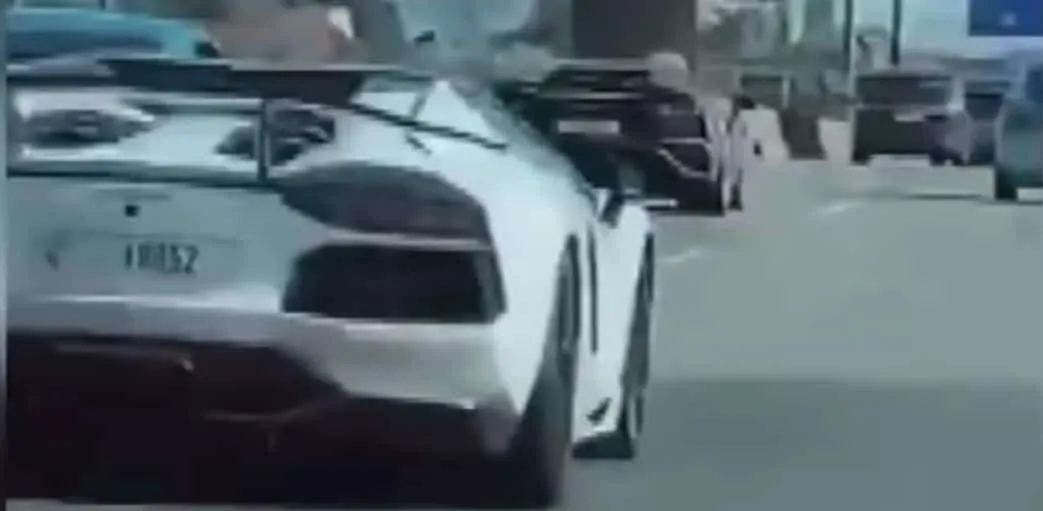 crash lamborghini porsche