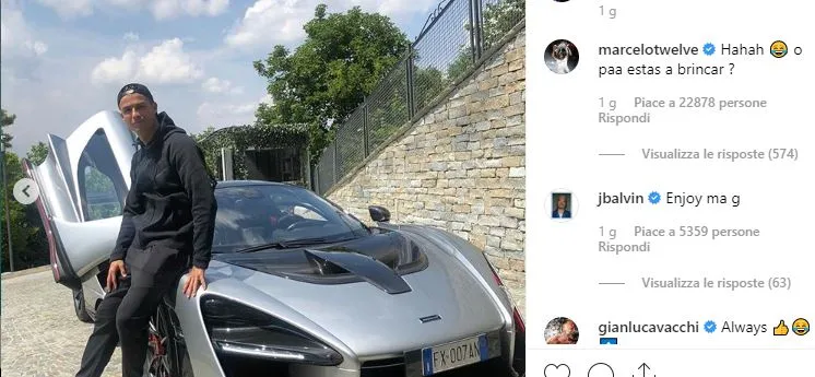 cristiano ronaldo mclaren senna