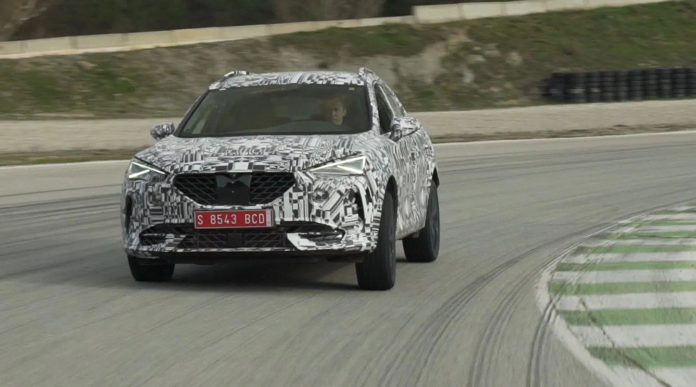 cupra formentor track test