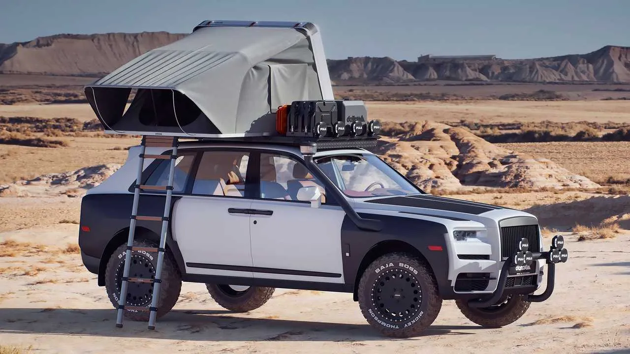 delta4x4 rolls royce cullinan off road