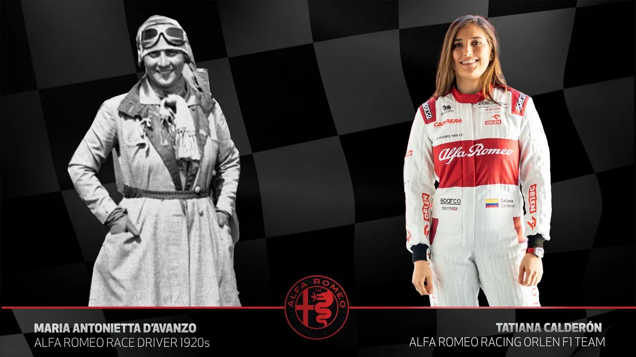 donne alfa romeo in formula 1