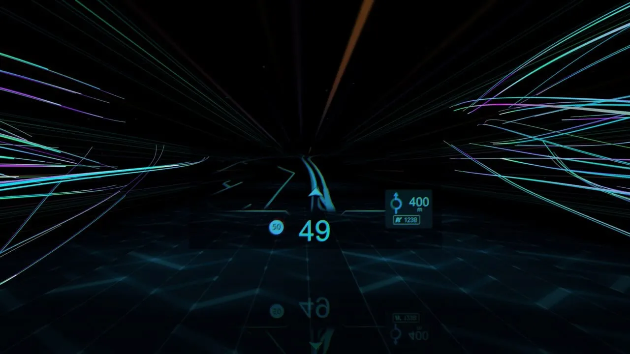 ds extended head up display