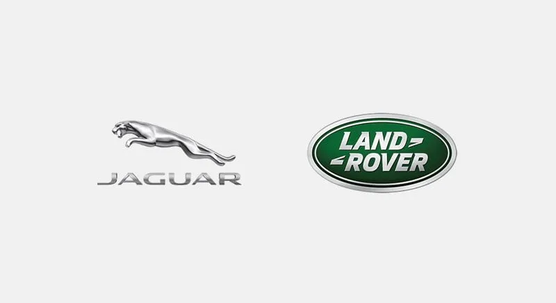 dual brand logo jlr