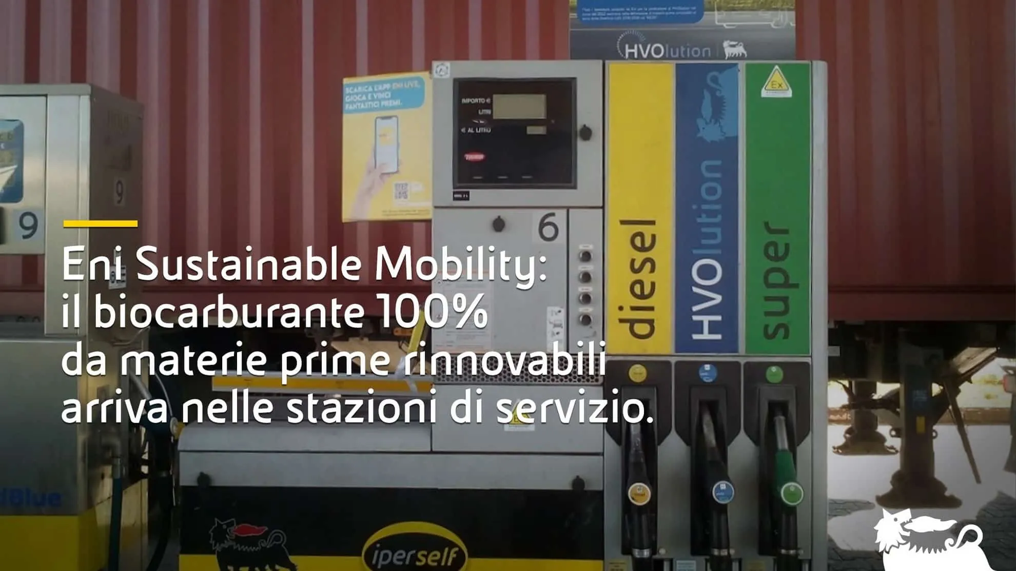 eni hvolution biodiesel