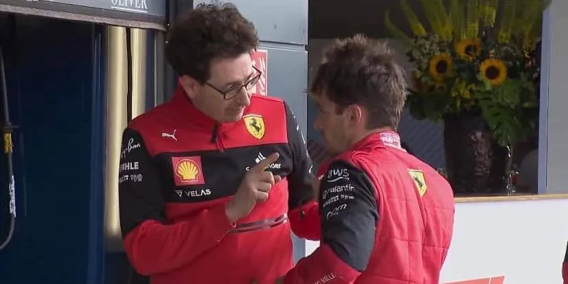 f1 binottodito contro leclerc silverstone