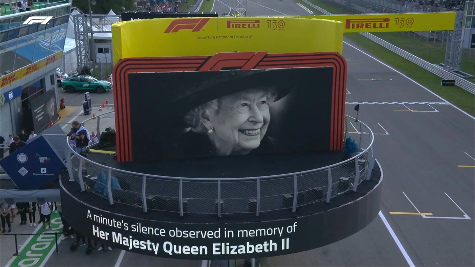 f1 remembering queen elizabeth