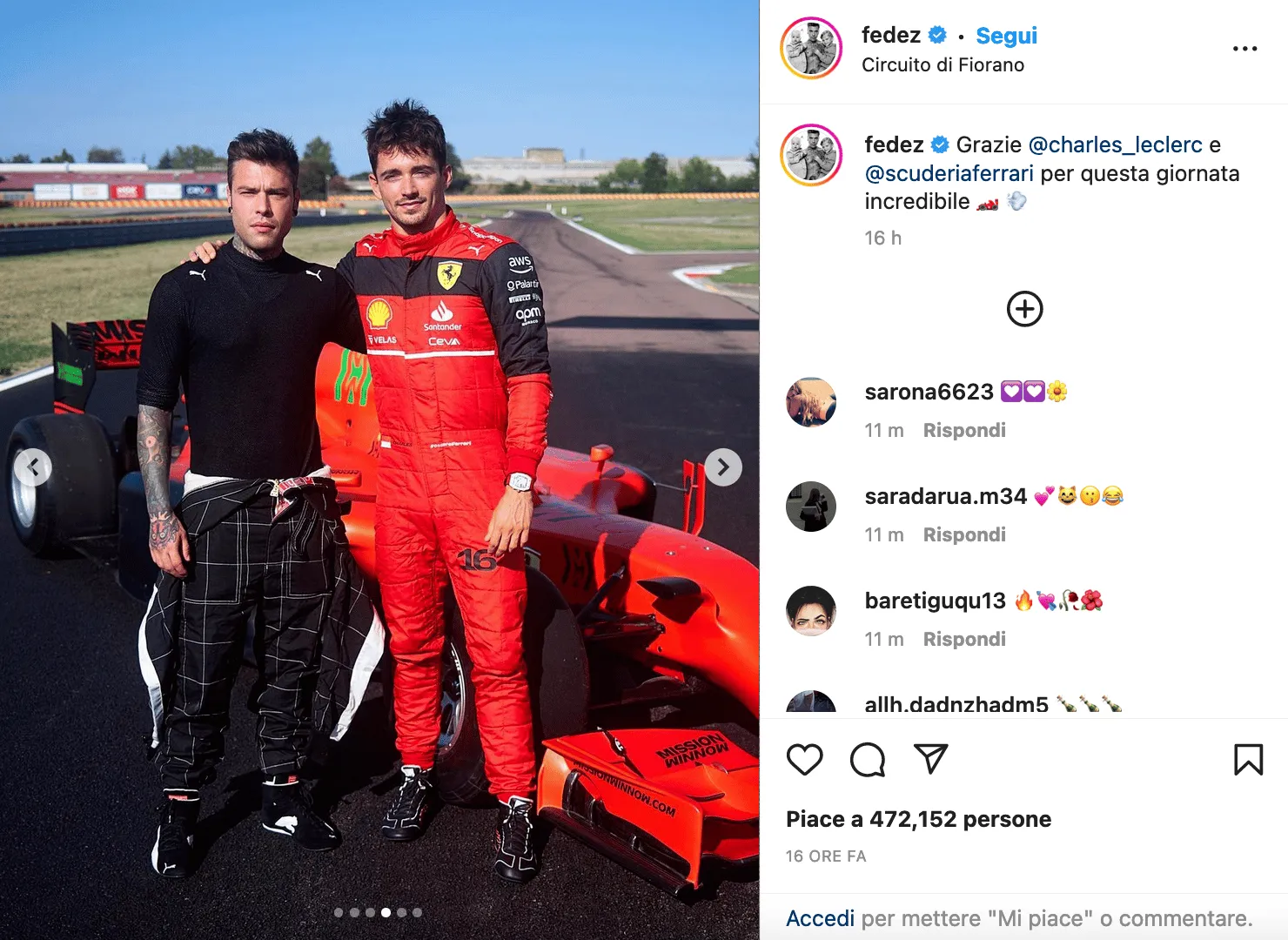 fedez e leclerc