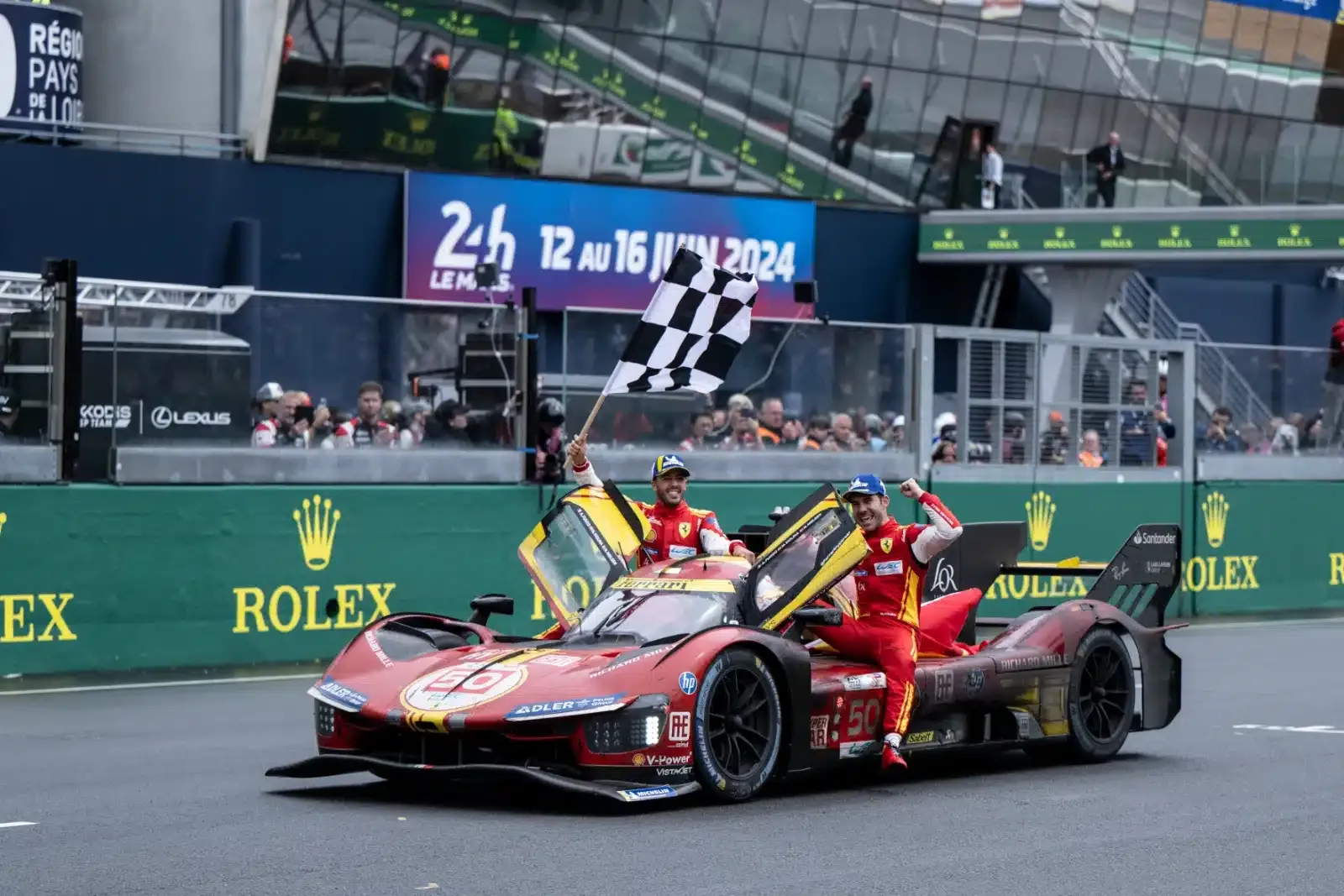 ferrari 24 ore di le mans 2024