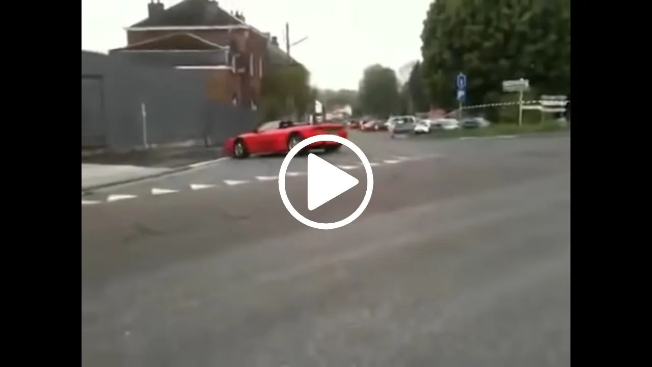 ferrari 348 crash