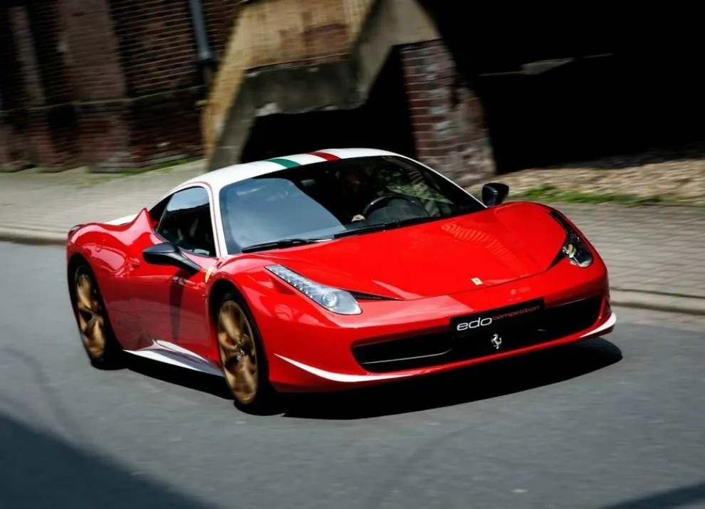 ferrari 458 italia niki lauda anteriore