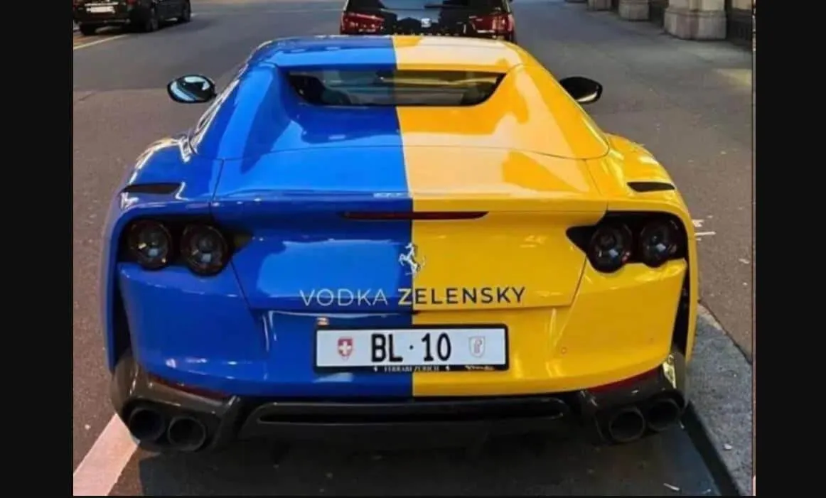 ferrari 812 zelensky