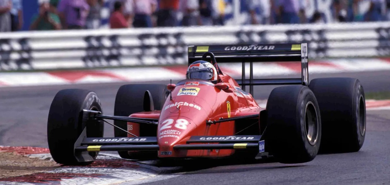 ferrari f1 87 88c gerhard berger monza 1988