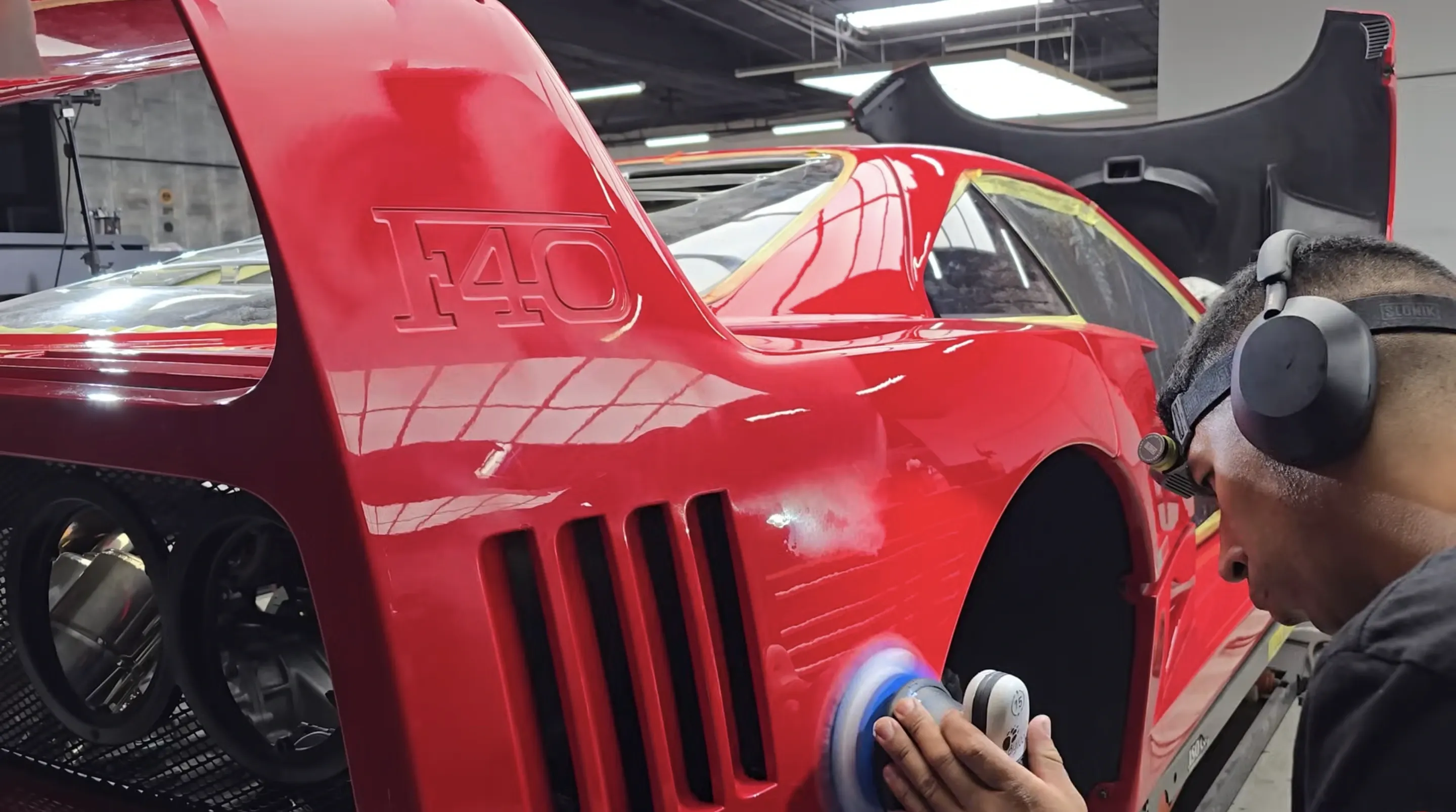ferrari f40 mansell 2025 detailing
