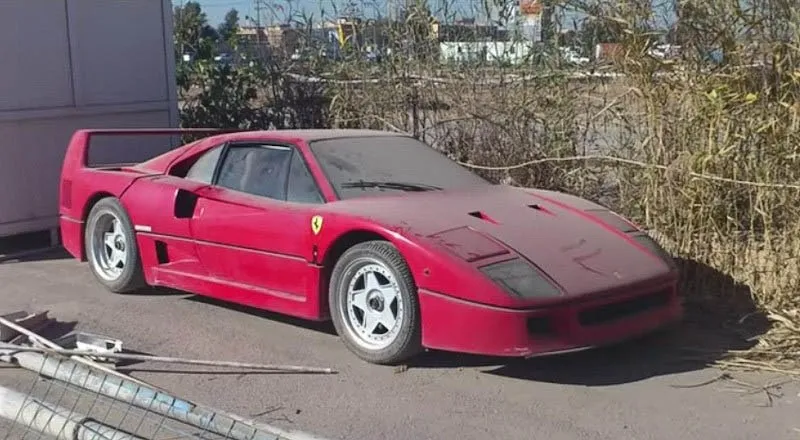 ferrari f40 uday hussein 1