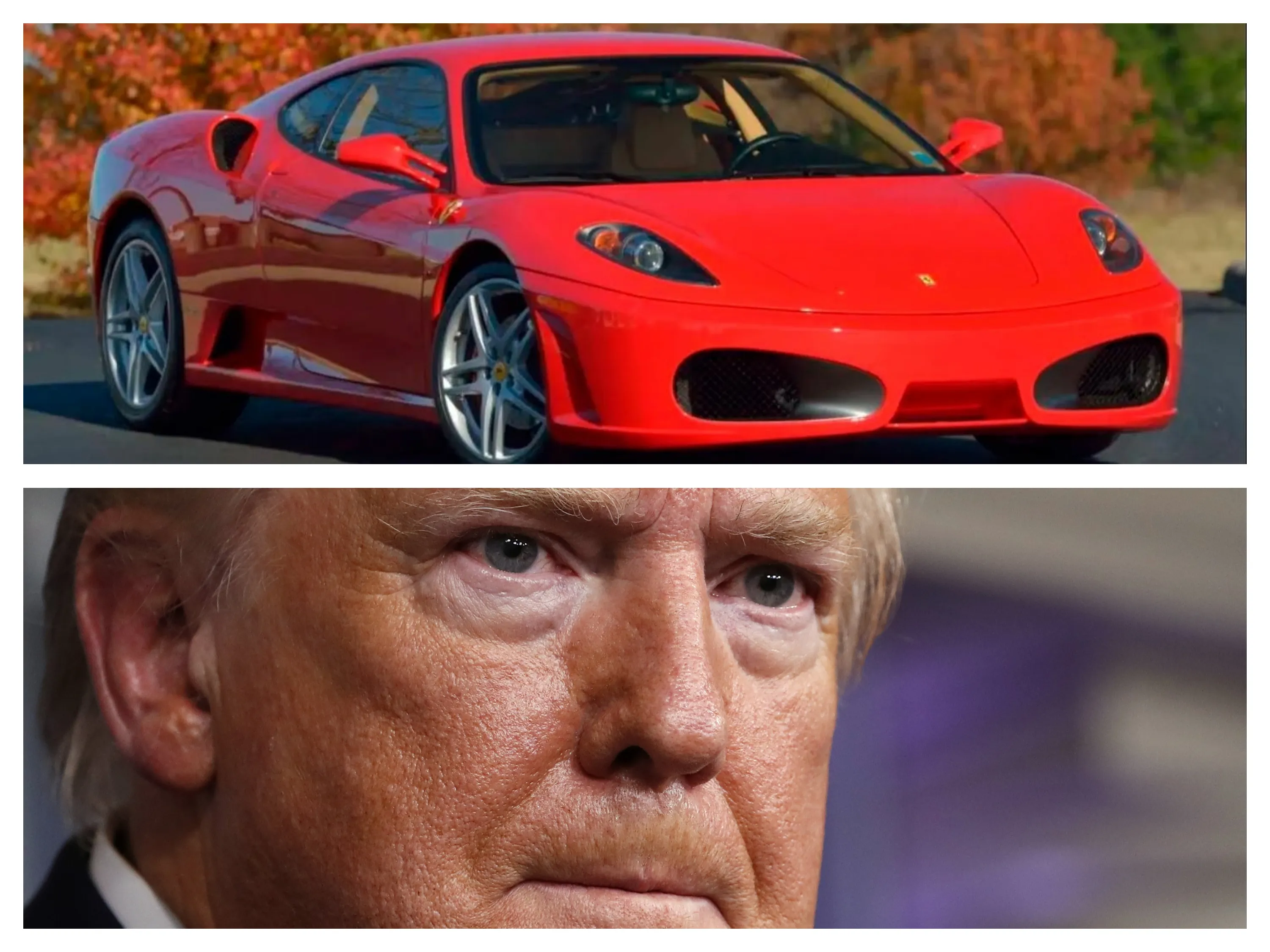 ferrari f430 donald trump 2