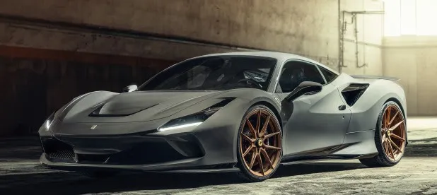 ferrari f8 tributo anteriore