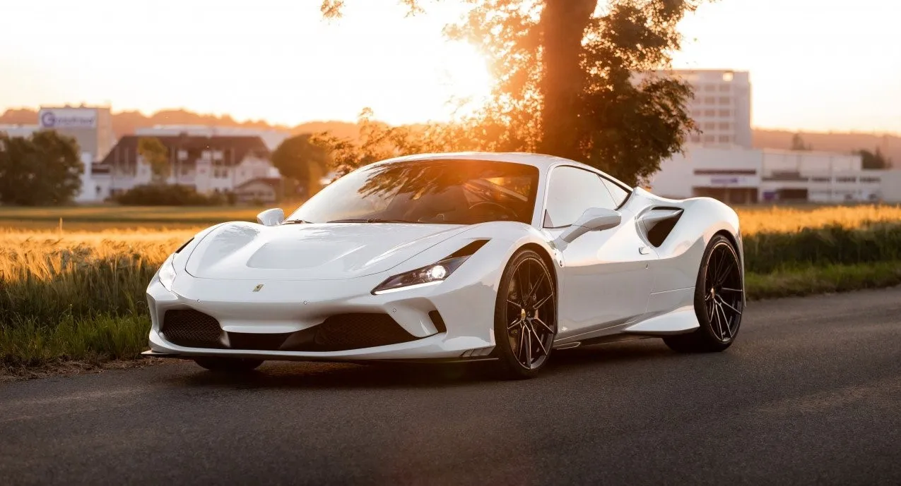 ferrari f8 tributo novitec davanti
