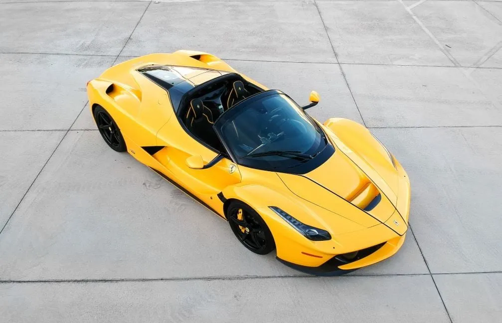 ferrari laferrari aperta sothebys