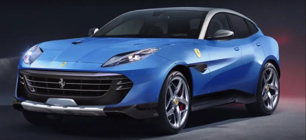 ferrari purosangue render