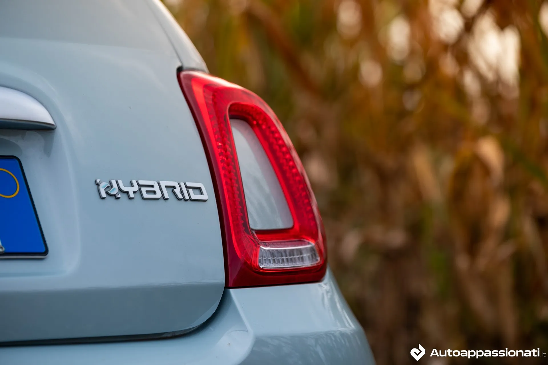 fiat 500 hybrid dettaglio faro