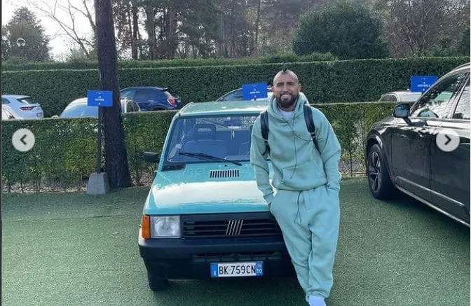 fiat panda arturo vidal