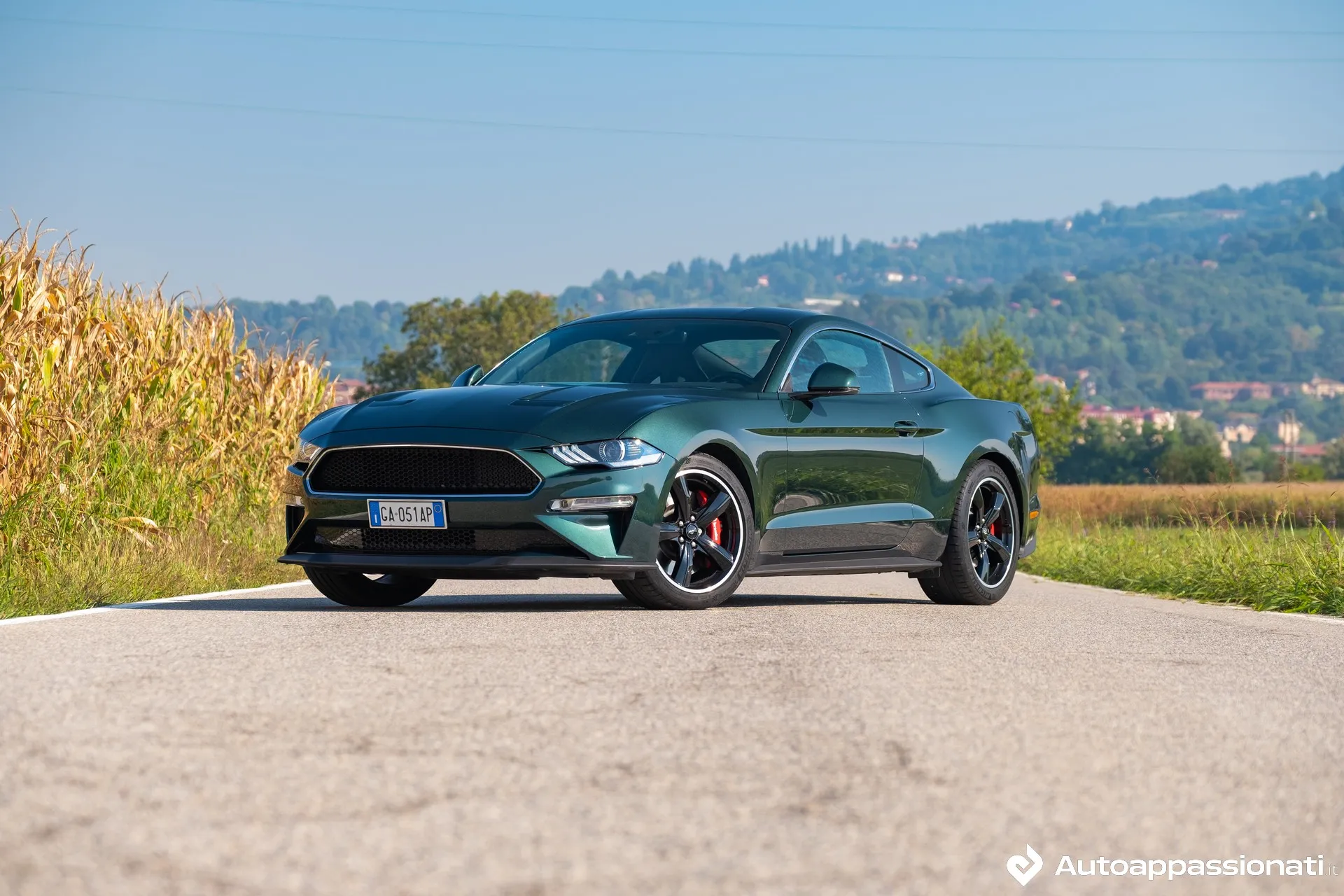 ford mustang bullitt dark highland green