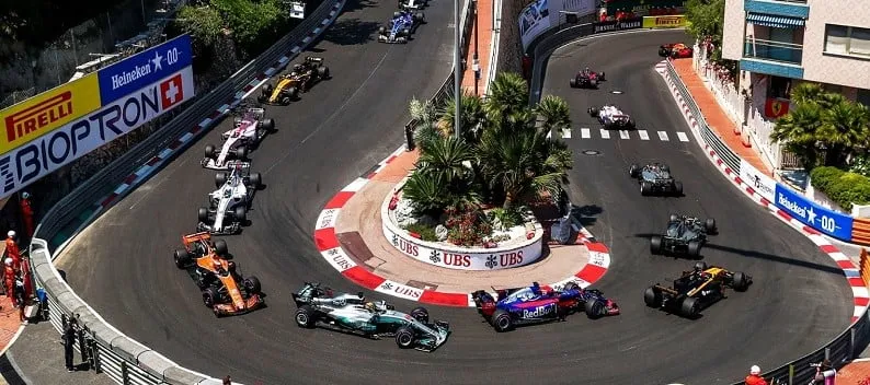 formula 1 montecarlo curva