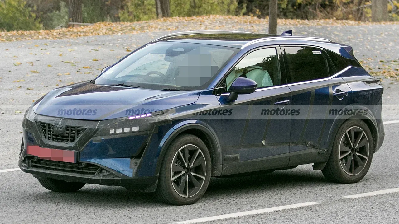 foto spia nissan qashqai e power