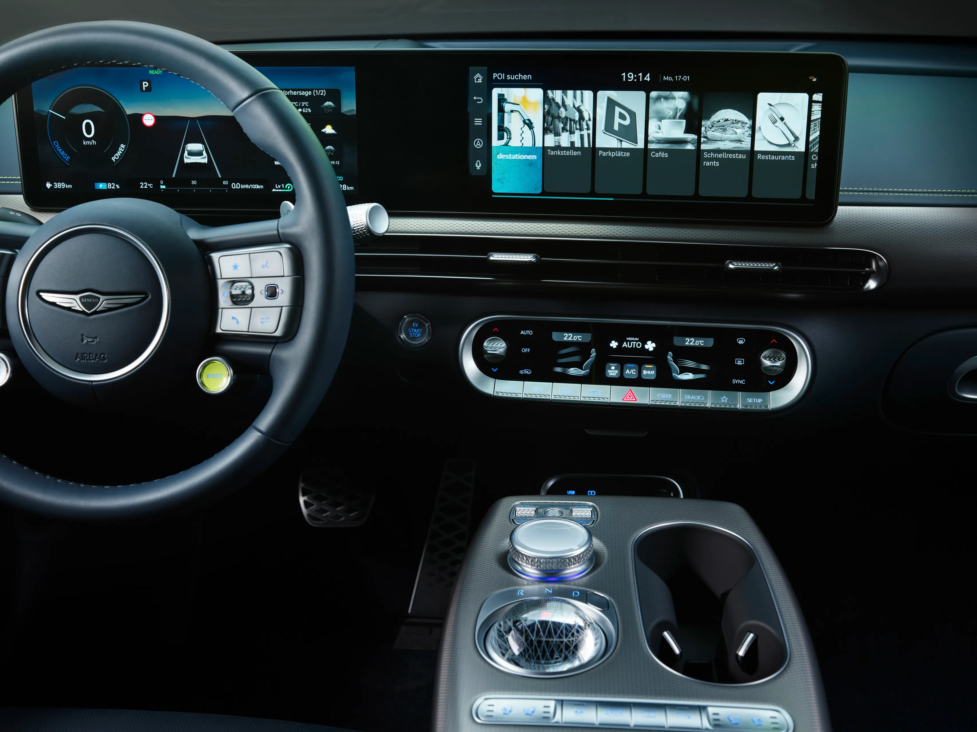 genesis gv60 infotainment