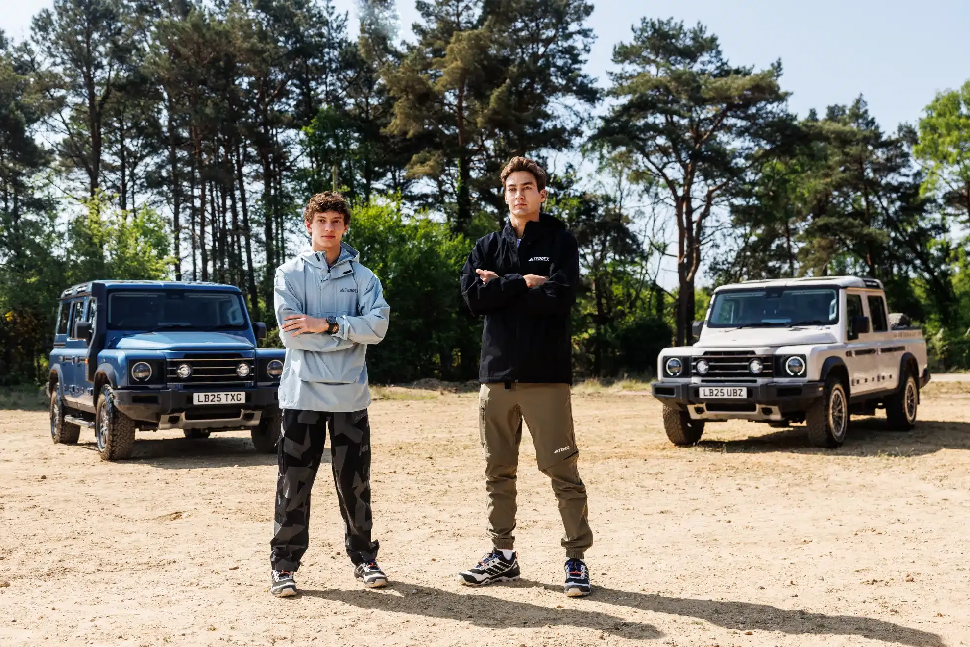 george russell kimi antonelli go off script stills 1