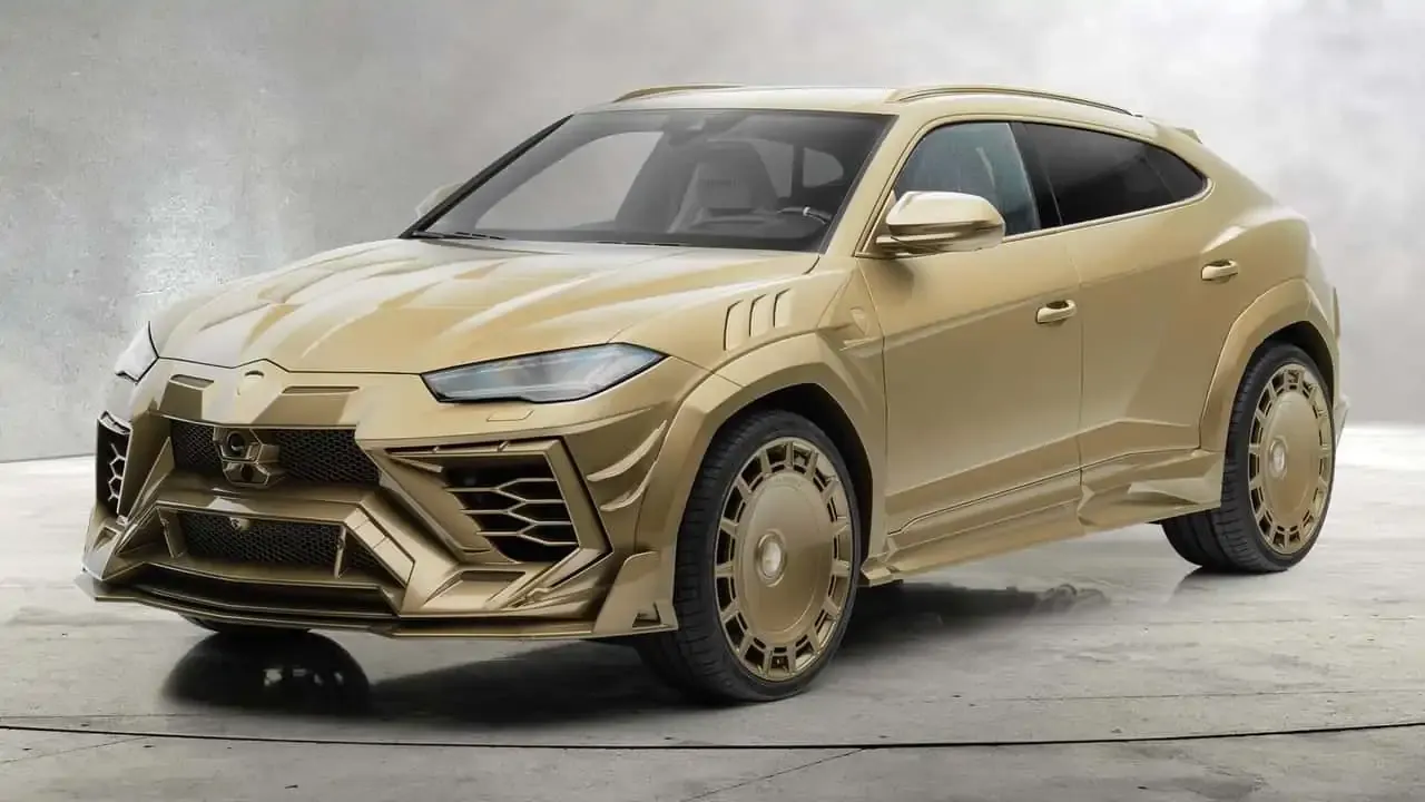 gold mansory venatus lamborghini urus 1