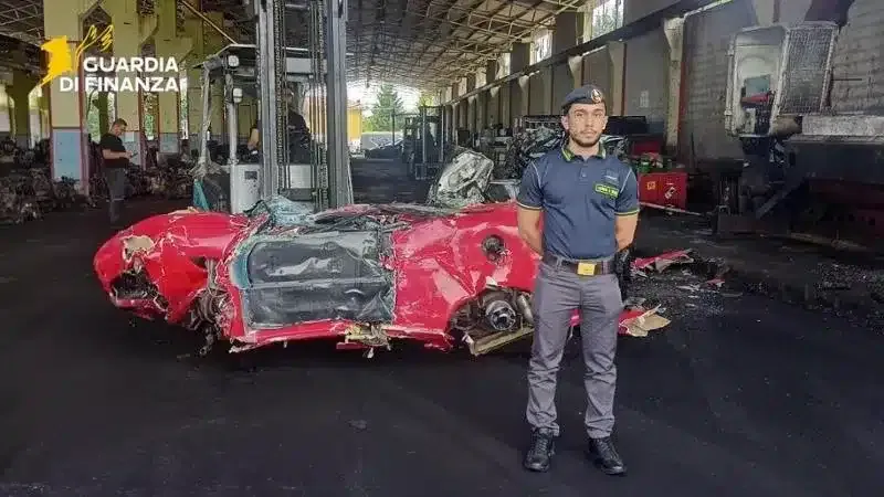 guardia di finanza ferrari toyota