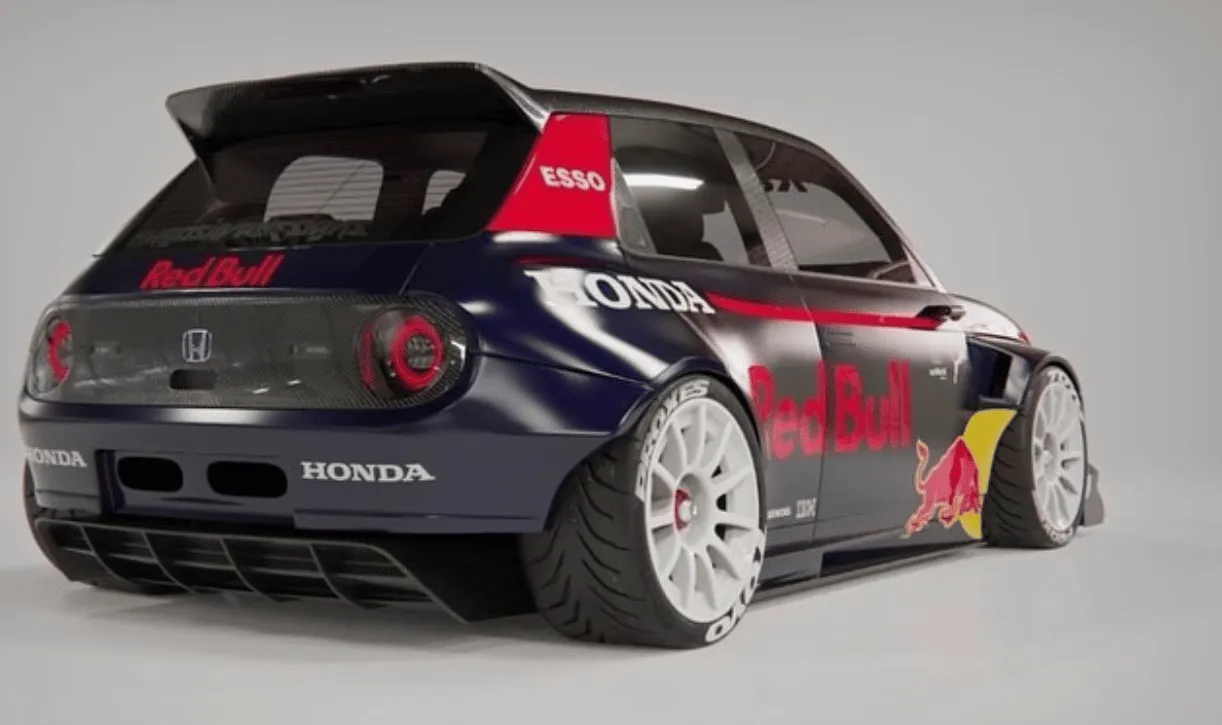 honda e red bull