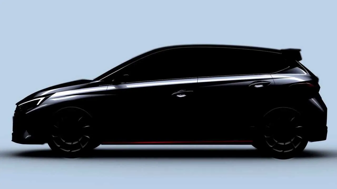 hyundai i20 n line or i20 n teaser photo