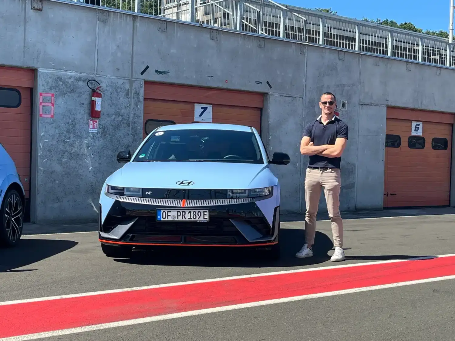 hyundai ioniq 5 n prova in pista