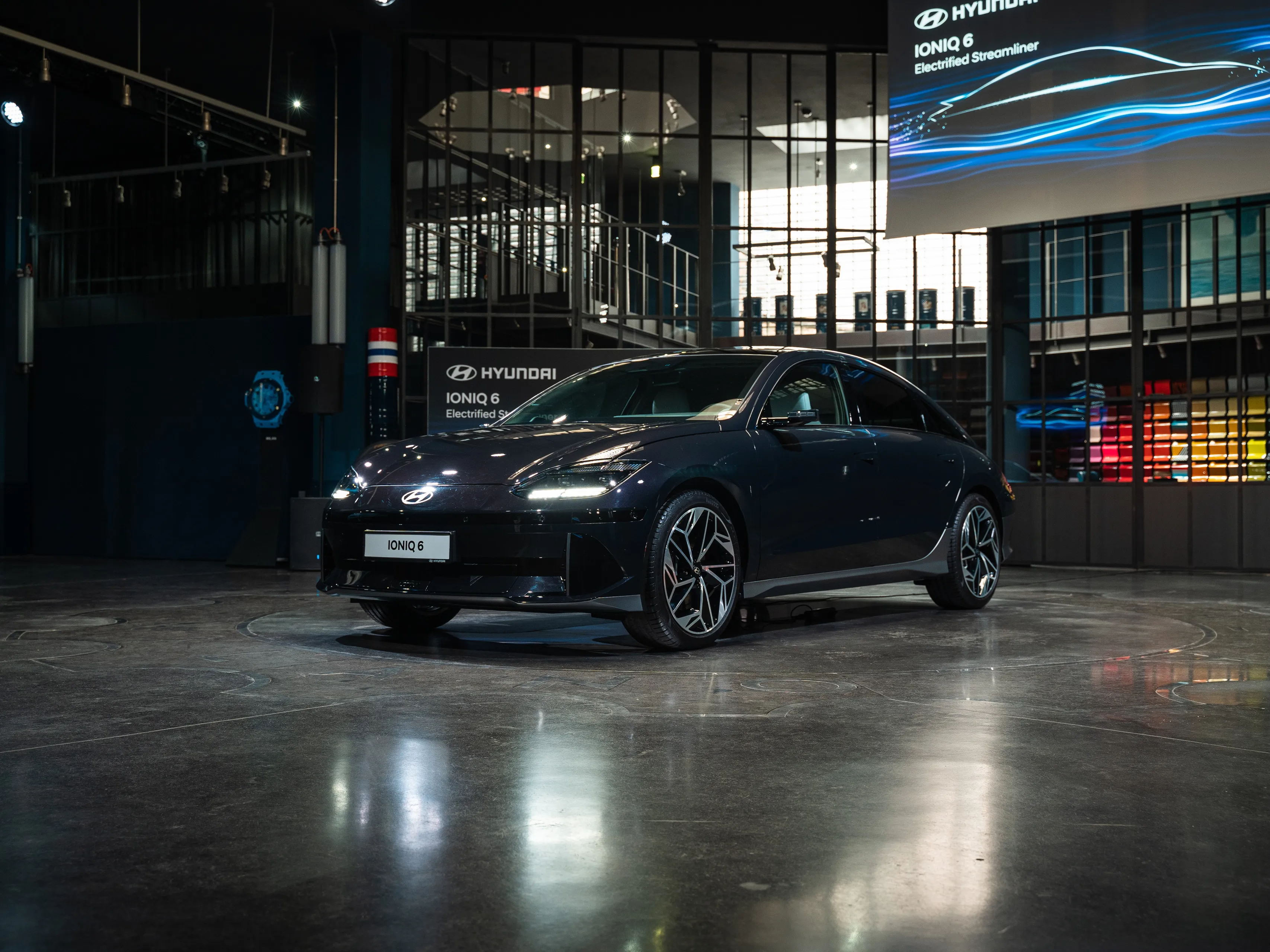 hyundai ioniq 6 frontale tre quarti