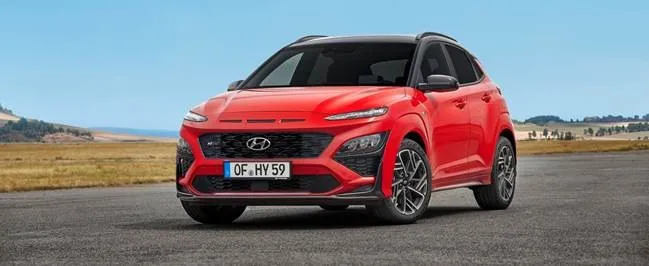 hyundai kona frontale