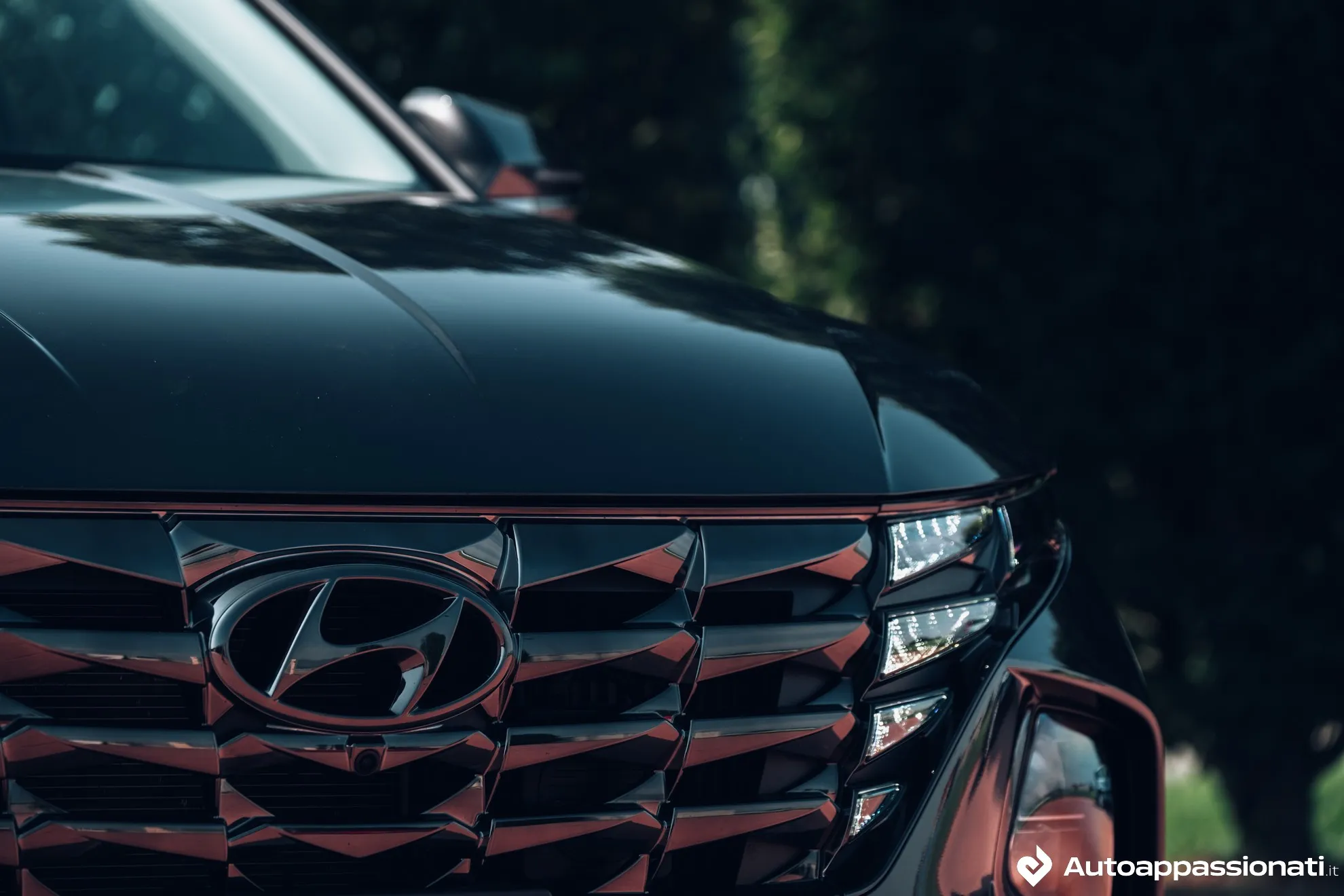 hyundai tucson hybrid calandra