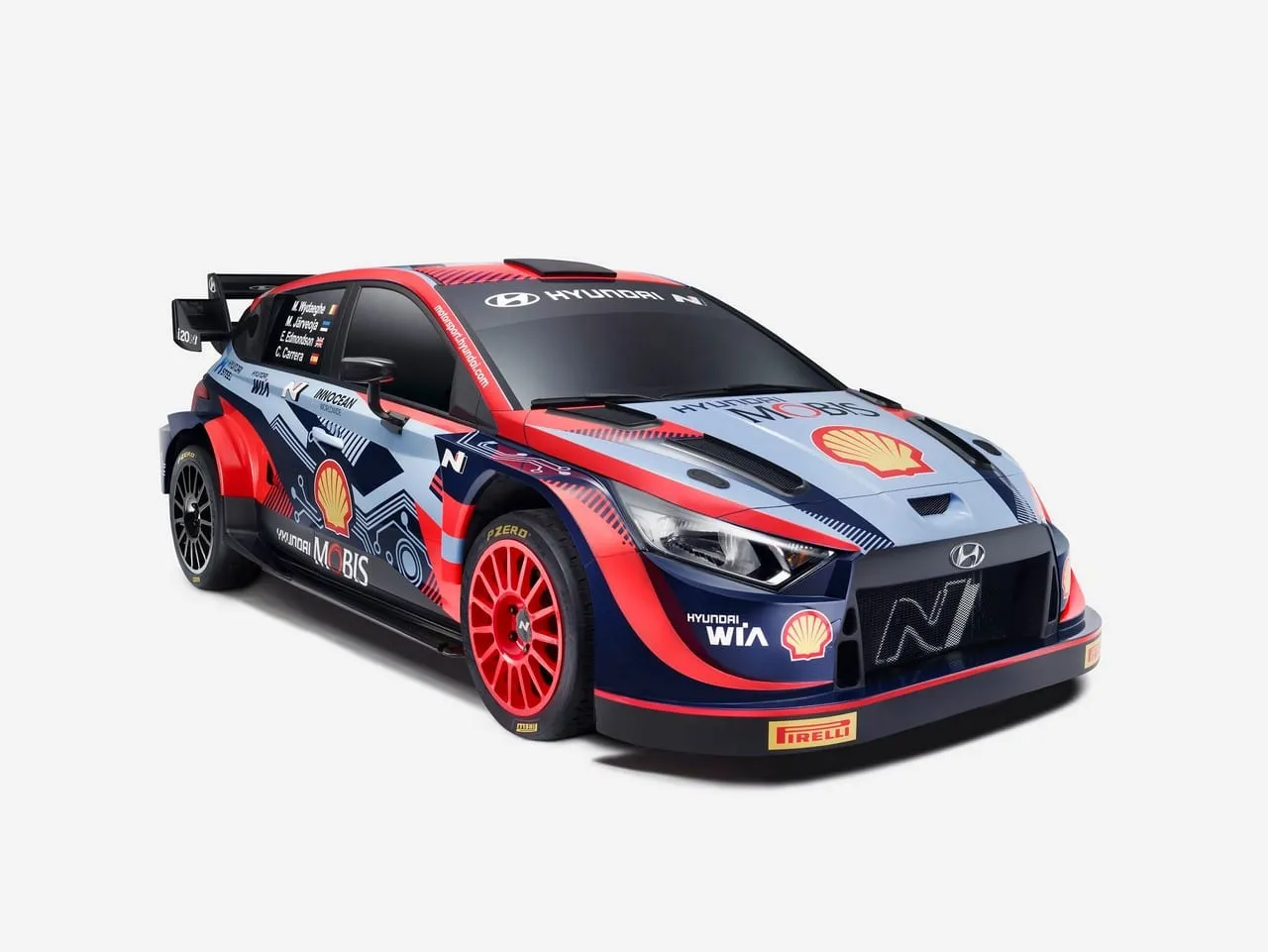 hyundai wrc powers into new hybrid era i20 n rally1 2022 3 4 front