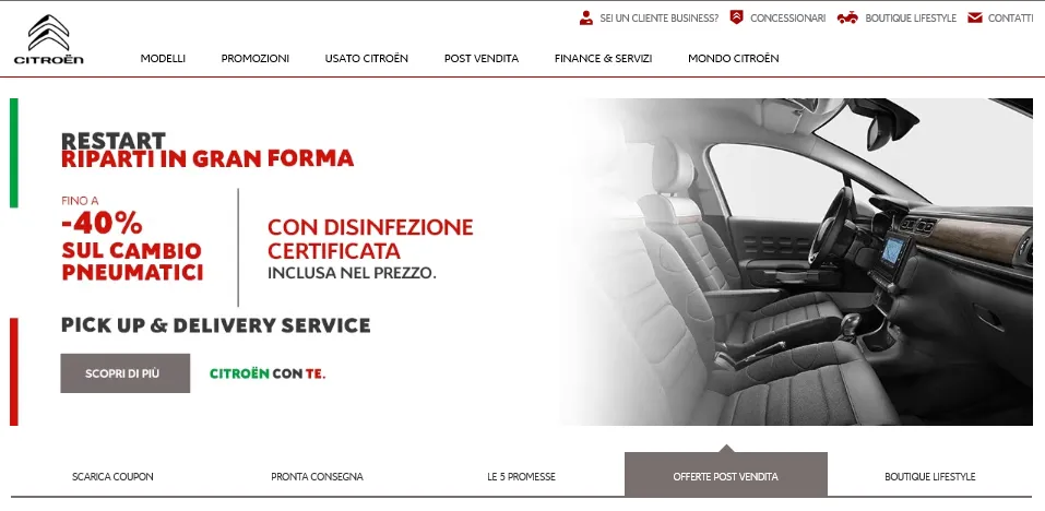 i servizi di manutenzione proposti da citroen per tornare ad utilizzare la propria vettura in tutta sicurezza